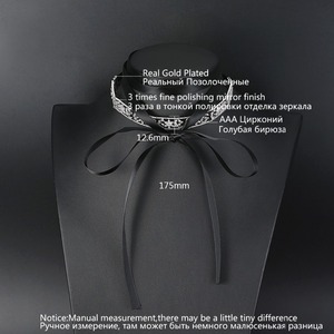 LUOTEEMI Moda Gioielli Personalizzati Arcobaleno Cubic Zirconia Collana di Fascino per Le Donne Girocolli - Product Image 2