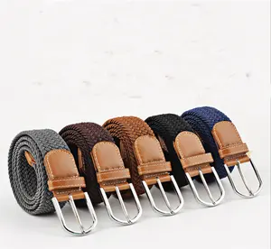 De alta calidad del OEM personalizado táctico de cinturones elásticos proveedor/custom para hombre correa de cuero genuino fabricante de fábrica