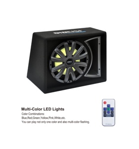 DIBEISI Subwoofer personnalisé de 600 <span class=keywords><strong>watts</strong></span>, 12 pouces, avec caisson et amplificateur, caisson de basses actif de 8 pouces pour <span class=keywords><strong>voiture</strong></span> - Product Image 4