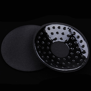 女性の乳首カバー黒ブラパッドストラップレス自己粘着ビキニニップルパンティー - Product Image 3
