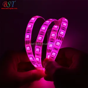 SMD 5050 3528 4.5 V/9 V 18650 Batterij Aangedreven Led Strip Licht voor de Outdoor met Batterij Box draagbare led strip