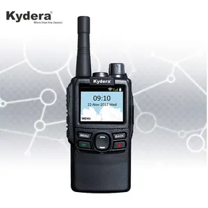 Kydera 3G 4G 100 mile wcdma radio with cellphone calling functions walkie talkie with sim card