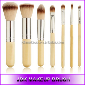 ¡Amazon mejor vendedor! JDK de 7 unidades de bambú cepillo con ESTUCHE DE BELLEZA suministros para los profesionales - Product Image 3