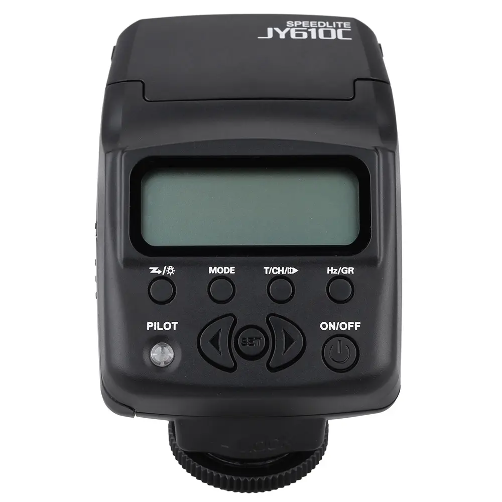 On-camera Slave Speedlite Flash Light Trigger for Canon 2.4G Wireless Universal VILTROX JY-610C Mini LCD