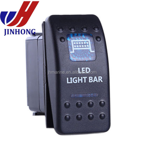 12 Volt 5Pin Carling Loại Rocker Chuyển Led <span class=keywords><strong>Light</strong></span> Bar Rocker Chuyển Sơ Đồ Nối Dây - Product Image 3
