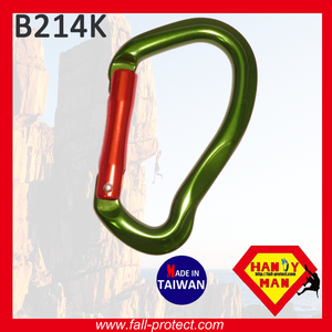 Mousqueton d'escalade en aluminium, outil d'extérieur, robuste, 23KN B - Product Image 4