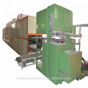 Nouvelle machine de fabrication de plateaux à <span class=keywords><strong>semis</strong></span> en carton moulé à partir de pâte à papier pour usage agricole, avec moteur, boîte de vitesses, PLC, pompe et roulement, haute capacité - Product Image 2