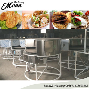 Cuisson commerciale rotative à plat naan, tandoor à gaz électrique, chapati tibétain, arabe, roti pita, four à pain, prix - Product Image 6
