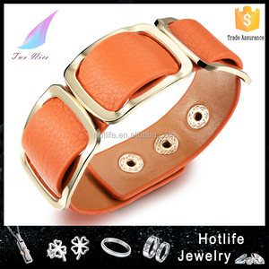 <span class=keywords><strong>Mode</strong></span> bijoux nouveau produit de zinc alliage pression cuir <span class=keywords><strong>hippie</strong></span> bracelet - Product Image 1