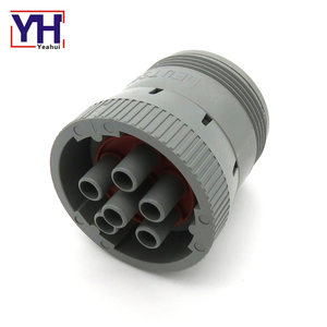 J1939 puede autobús <span class=keywords><strong>ronda</strong></span> hombre y mujer Deutsch 6 Pin de diagnóstico de enlace de datos de adaptador de conector - Product Image 2