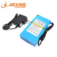 12V 9800mAh Super Polymer Lithium-ionen Battery Rechargerable With ON/OFF Switch DC Plug 12.6v-10.8vdc DC-1298A