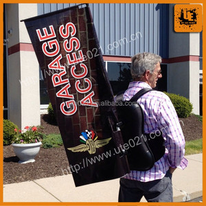 Hot Bán Tùy Chỉnh Ngoài Trời Khuyến Mại Tiếp Thị Đường Phố Quảng Cáo Ba Lô Cờ Và Biểu Ngữ - Product Image 5