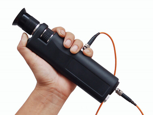 <span class=keywords><strong>Microscope</strong></span> d'inspection portatif de <span class=keywords><strong>Fiber</strong></span> optique, grossissement 400X, connecteur de <span class=keywords><strong>Fiber</strong></span> optique
