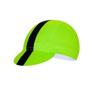 Cycling Hat Wholesale 100 % Polyester Quick Drying Cycling Summer Bike Hat Custom Sport Cycling Cap