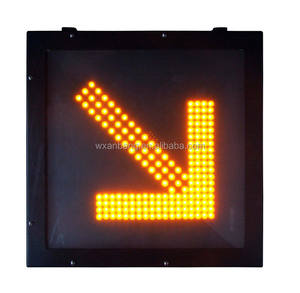 Flèche clignotante Direction Panneau D'avertissement de Trafic Lumineuses LED panneau de Signalisation - Product Image 2