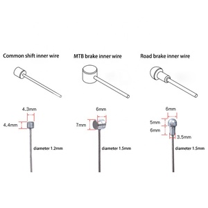 ZOYOSPORTS-palanca de cambios para bicicleta de montaña, Cable de acero galvanizado para bicicleta de montaña - Product Image 5