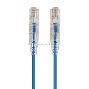 รายละเอียดแคบบูตดีไซน์บางเฉียบ Cat6 <span class=keywords><strong>Cat6a</strong></span> 28AWG UTP สายเคเบิลเครือข่ายอีเธอร์เน็ต - Product Image 2