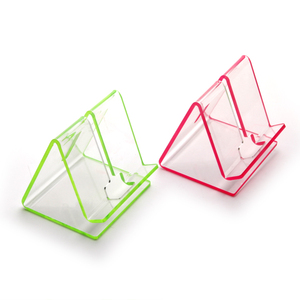 HOMESWEET-soporte acrílico para teléfono móvil, para escritorio o mesita de noche, con adornos de colores - Product Image 2