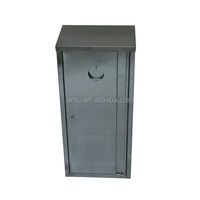 Armoire suspendue avec porte en verre pour extincteur de 6 kg, 9 kg, 12 kg, armoire pour extincteur, boîte de lutte contre l'incendie