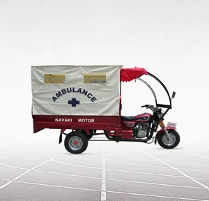 Tricycle à Cargaison/Cabine à <span class=keywords><strong>3</strong></span> <span class=keywords><strong>Roues</strong></span> à Couvercle Arrière pour le Transport de Marchandises et de Passagers - Product Image 1
