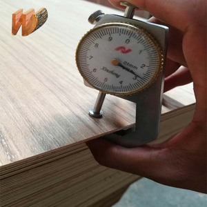Madera Contrachapada de <span class=keywords><strong>MDF</strong></span> Laminada con Revestimiento de Chapa de Teca Ceniza de 3 mm - Product Image 4