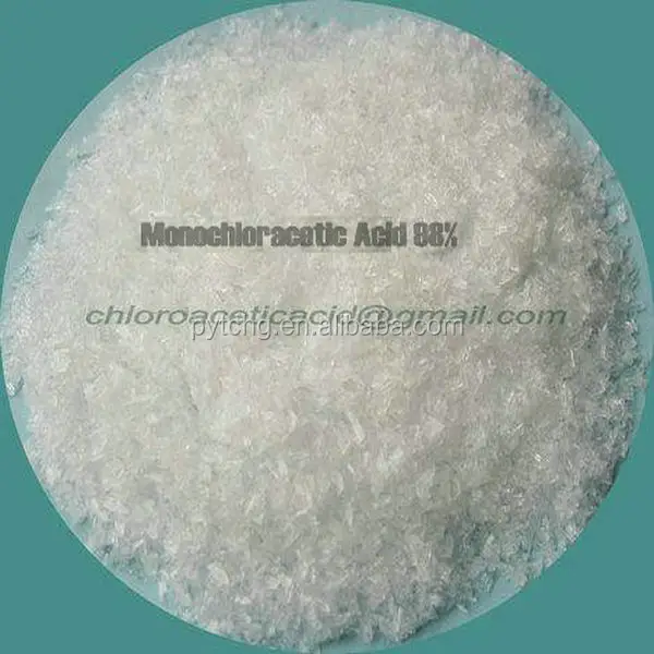 CMCおよびPACに使用されるクロロ酢酸 (モノクロル酢酸)
