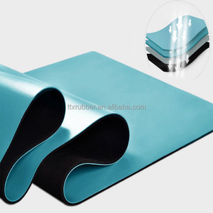 Tapis de Yoga Pliant en Caoutchouc Naturel PU Écologique Antidérapant Meilleur Tapis de Yoga de Voyage pour Yoga Chaud Fitness Tapis de Gym arbre caoutchouc - Product Image 2