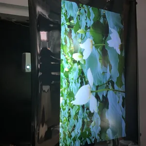 front and Rear Projection Screen Film/ hot sale window display rear transparent hologram projector screen for 3D film