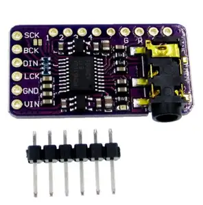 Interface I2S PCM5102 DAC Decoder GY-PCM5102 I2S Player Module For Raspberry Pi pHAT Format Board Digital Audio Board