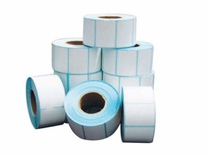 Nhà Máy OEM Cao Cấp Nhãn Dán Nhiệt Nhãn Giấy Tự Dính Giấy Cuộn Cho Mã Vạch Logistics Vận Chuyển Preprint Có Sẵn - Product Image 2