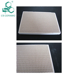 Parrilla de cerámica infrarrojos quemador fuego ladrillo <span class=keywords><strong>cordierita</strong></span> placa de cerámica del panal - Product Image 6