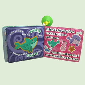<span class=keywords><strong>Libro</strong></span> de baño impermeable de plástico blando fabricado profesionalmente con ventosas para niños - Product Image 4