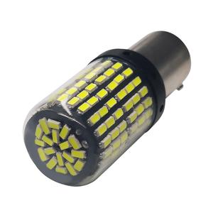 Hoàn hảo mới dẫn 3014 144smd <span class=keywords><strong>CANBUS</strong></span> 1156 <span class=keywords><strong>BA15S</strong></span> bau15s P21W đèn tín hiệu lần lượt bóng đèn phổ phù hợp với lỗi miễn phí không có siêu Flash - Product Image 3