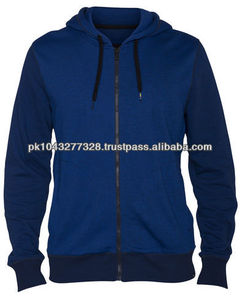 Colección de sudaderas y sudaderas de invierno para hombres Material de poliéster/algodón teñido liso - Product Image 1