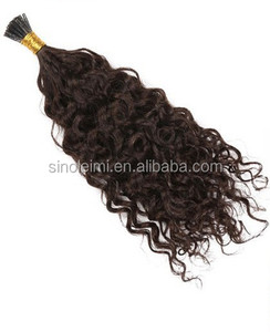 18 zoll 0,7 g natürliche farbe <span class=keywords><strong>i</strong></span> spitze menschliches haar verlängerung - Product Image 3