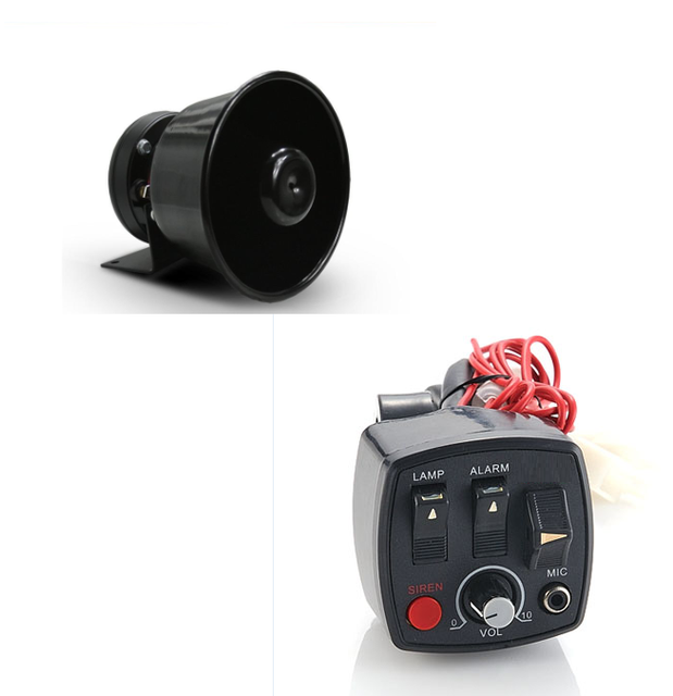 58w 100w Motorcycle Siren and Speaker