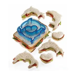 Plastic Pocket Sandwich Cutter Voor Kids