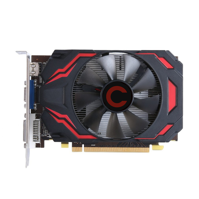 AMD HD7670 Pcie Display Ports Low Profile DDR5 128bit 2GB Multi-display Graphics Card