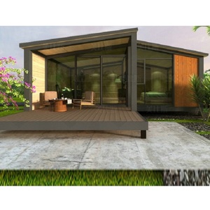 Casas Prefabricadas de Diseño Moderno de Dos Dormitorios de Construcción Rápida - Product Image 2