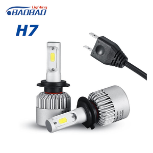 de fábrica auto partes iluminación 72 W S2 faro bombilla led luces COB H11 H13 LED faros del coche 9006 9005 h4 <span class=keywords><strong>H7</strong></span> bombilla led - Product Image 1