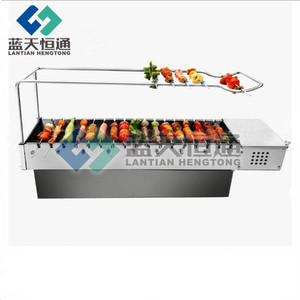 Altura ajustable de la parrilla de barbacoa de <span class=keywords><strong>pollo</strong></span> de la parrilla de barbacoa asador Brasileño de la parrilla de barbacoa - Product Image 6
