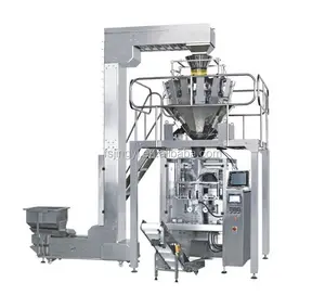 Automático multihead pesador vertical máquina lanche pesagem embalagem seco comida máquina china fornecedores
