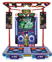 Machine de jeu de danse et de danse d'arcade Super Station à pièces pour l'intérieur à vendre