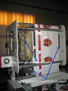 플라스틱 가방 핸들 부착 기계/가방 핸들 기계 가방/핸들 절단 기계 - Product Image 5