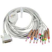 Electrocardiógrafo Portátil CONTEC ECG90A Máquina de ECG de Tres Canales