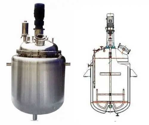 Tanque de cristalización Industrial, cristalizador evaporativo cristalizador de vacío cristalizador