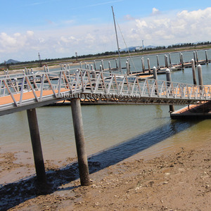 Nhôm cầu với <span class=keywords><strong>PVC</strong></span> decking nổi Dock Sản xuất tại Trung Quốc - Product Image 6
