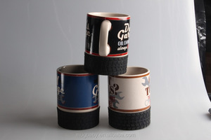 Tazas personalizadas clásica tazas de cerámica con silicio inferior a base - Product Image 2