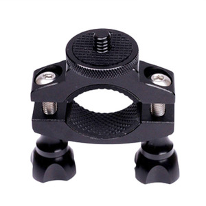 Trực Tiếp Sửa Chữa Không Có Xoay Mạnh Mẽ Hợp Kim Nhôm Xe Đạp Máy Ảnh Gắn Kết Cho Máy Ảnh Kỹ Thuật Số Máy Ảnh Thể Thao LED Đèn Pin - Product Image 2