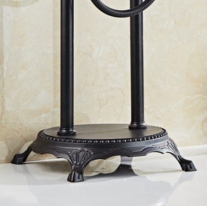 Rubinetto <span class=keywords><strong>per</strong></span> Vasca da Bagno Stile Europeo con <span class=keywords><strong>Miscelatore</strong></span> Doccia Nero Anticato e Soffione XR8808 - Product Image 5